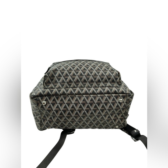 Genuine LANCASTER Paris signature backpack rucksack canvas pvc  work school - Picture 12 of 15